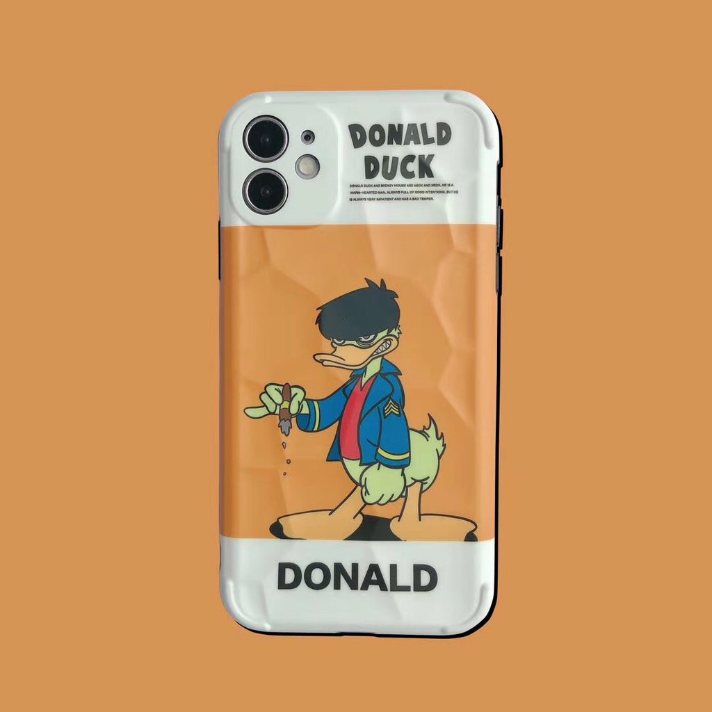 Ốp điện thoại hình vịt Donald thời trang cho iPhone 7plus 8 + X Xr Xs 11 11promax | BigBuy360 - bigbuy360.vn