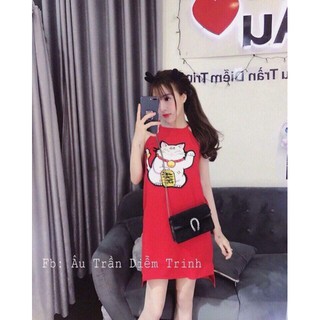 Đầm Yếm Mèo Thần Tài 💓