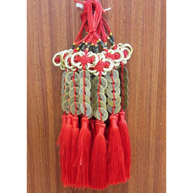 Xâu tiền xu ngũ đế may mắn loại bóng đẹp | BigBuy360 - bigbuy360.vn