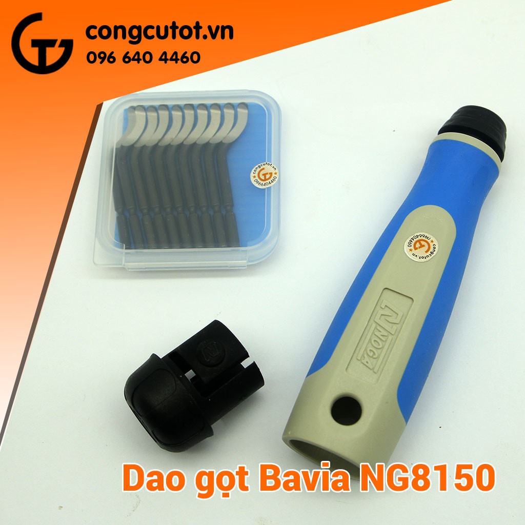 Bộ dụng cụ, dao cạo, dao gọt bavia NG8150 của Noga Isael