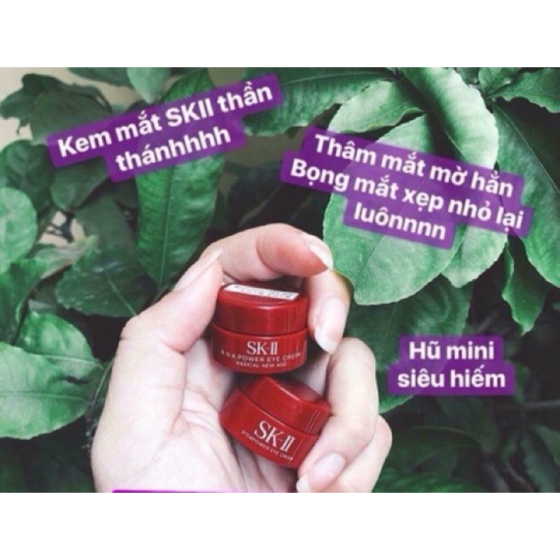 Kem mắt SKII RNA Stempower eye Cream chống lão hoá 2.5g