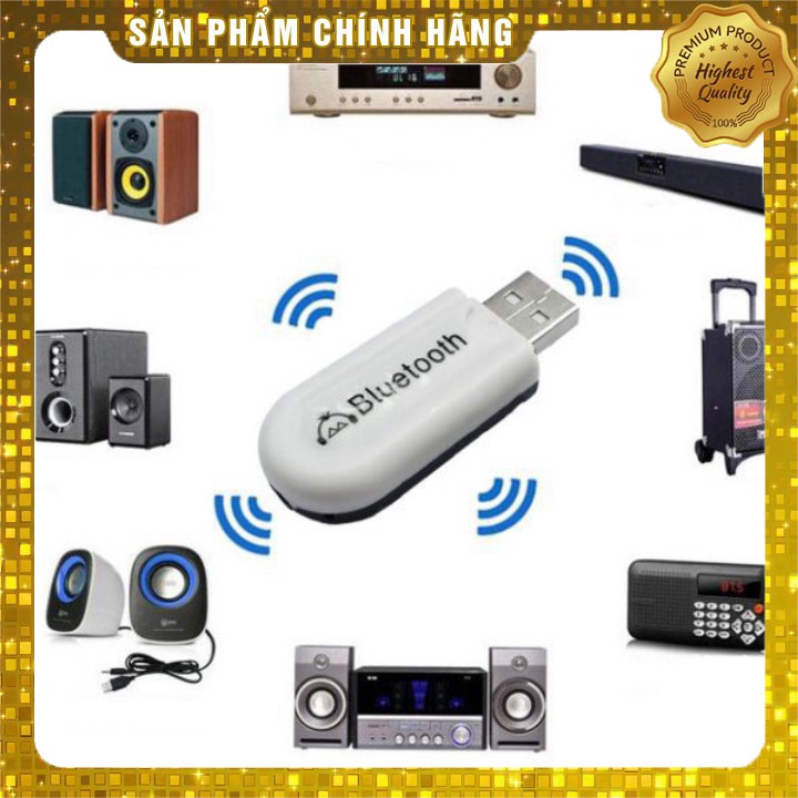 ban Hot- USB bluetooth HJX-001 loại tốt biến loa thường thành loa bluetooth Sale siêu rẻ
