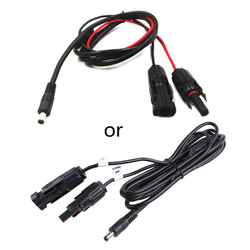 Dây Cáp Sạc Năng Lượng Mặt Trời DC5.5x2.1mm Cho Xe Hơi