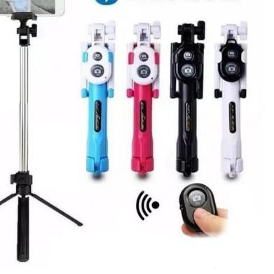 Áo Thun Tay Ngắn Cổ Tròn In Hình Hoạt Hình Đáng Yêu Gậy Chụp Ảnh Selfie Kết Nối Bluetooth 3 Trong 1 | BigBuy360 - bigbuy360.vn