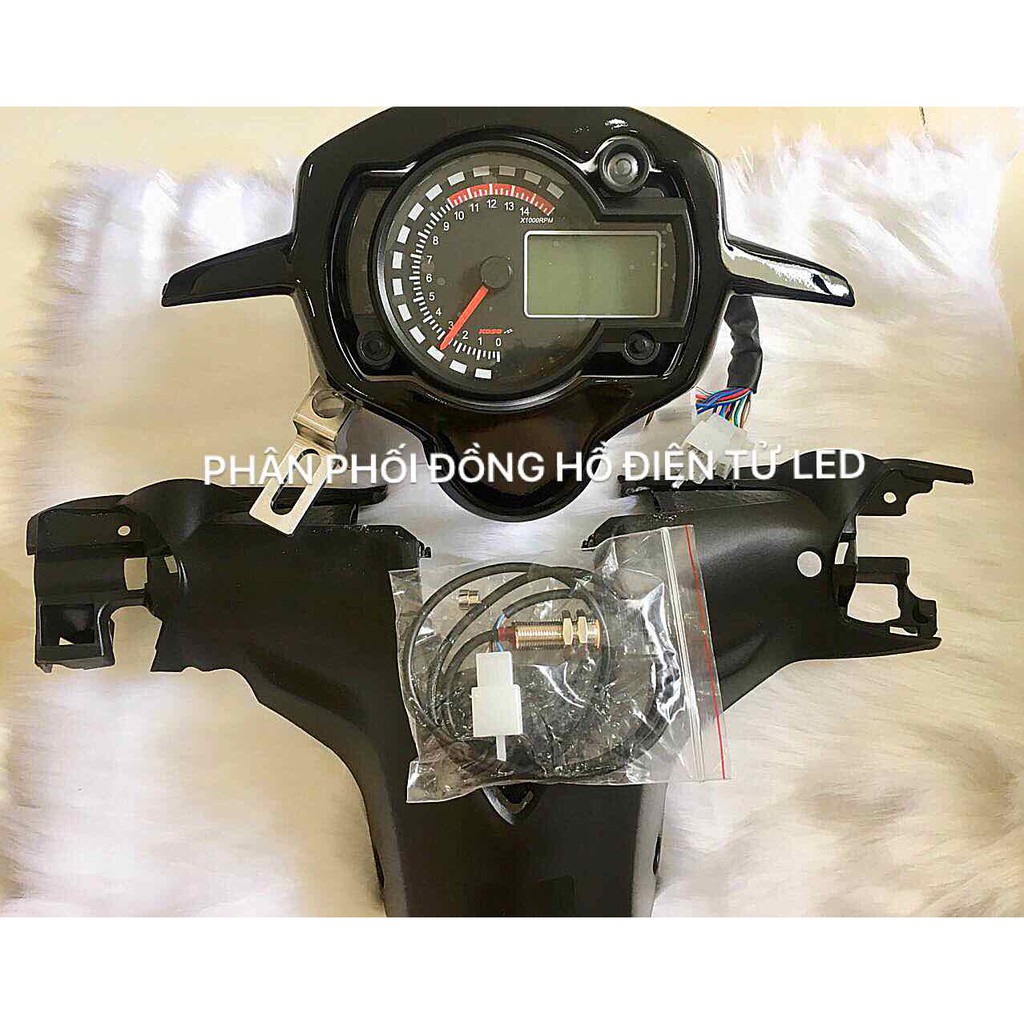 TRỌN BỘ BỢ CỔ EX 135 cc CHẾ ĐỒNG HỒ KOSO-RX2N