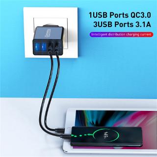 Củ Sạc Nhanh 5v 3.1a 4 Cổng Usb Cho Iphone