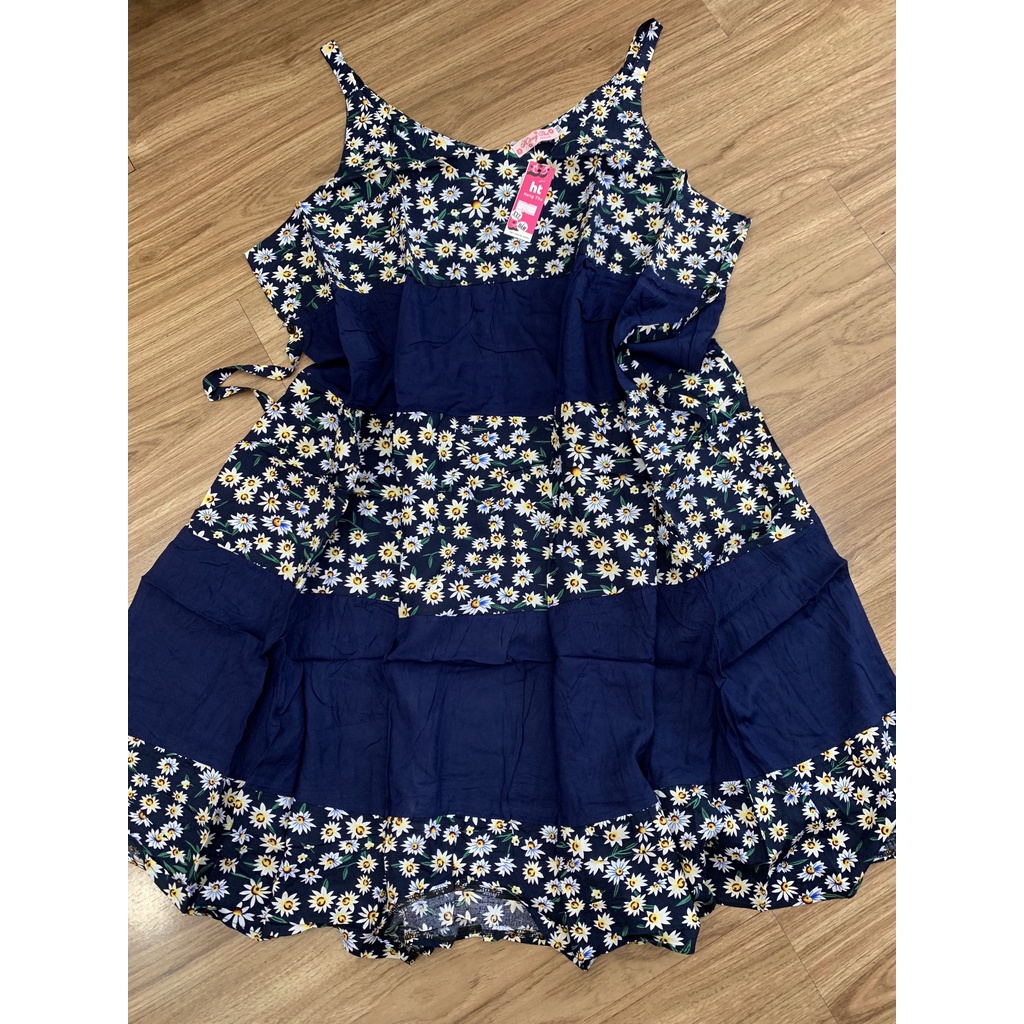 [SIZE 40-100KG] ĐẦM BẦU VÁY BẦU TÔN 2 DÂY HANNA, MẶC Ở NHÀ, MẶC NGỦ, DÀY VỪA PHẢI , CÓ SIZE CHO BẦU BỰ 100KG, NHẸ MÁT TH