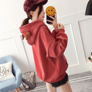 Áo nỉ có mũ tuần lộc chất dầy đẹp
