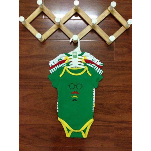 Set 5 chiếc body baby gear cộc tay cho bé