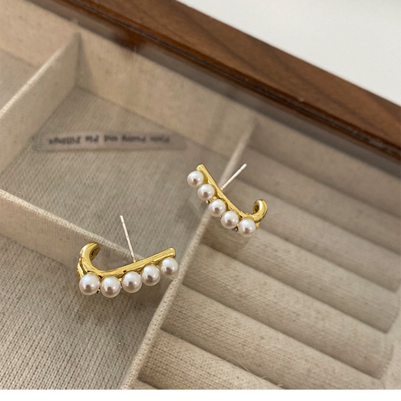 Khuyên Tai Đính Ngọc Trai Cao Cấp Sang Trọng Thời Trang Mùa Hè Phong Cách Hàn Quốc Dành Cho Nữ 2022