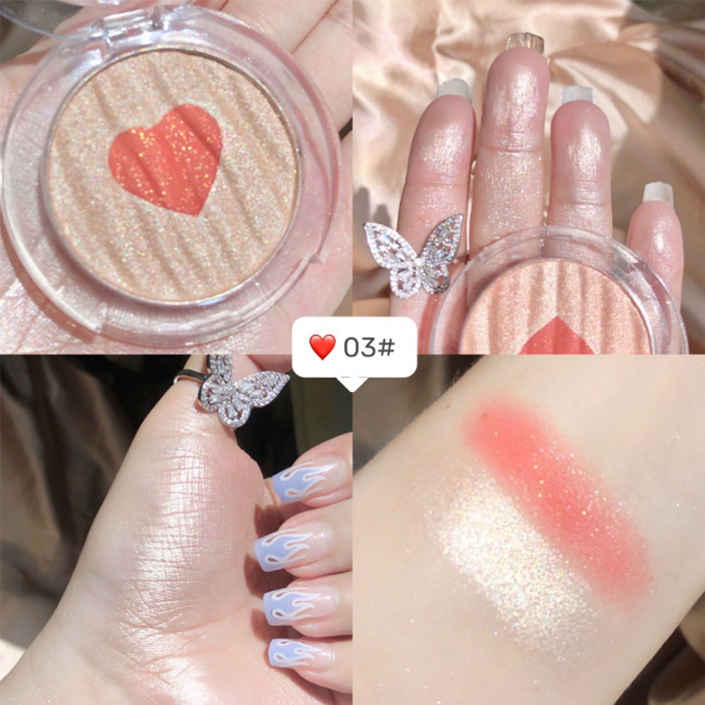 Phấn Bắt Sáng Kiêm Phấn Má Hình Trái Tim Sweet Mint | BigBuy360 - bigbuy360.vn