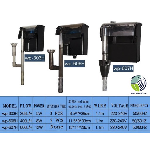 Lọc thác Sobo bể cá ( 303 - 606 )