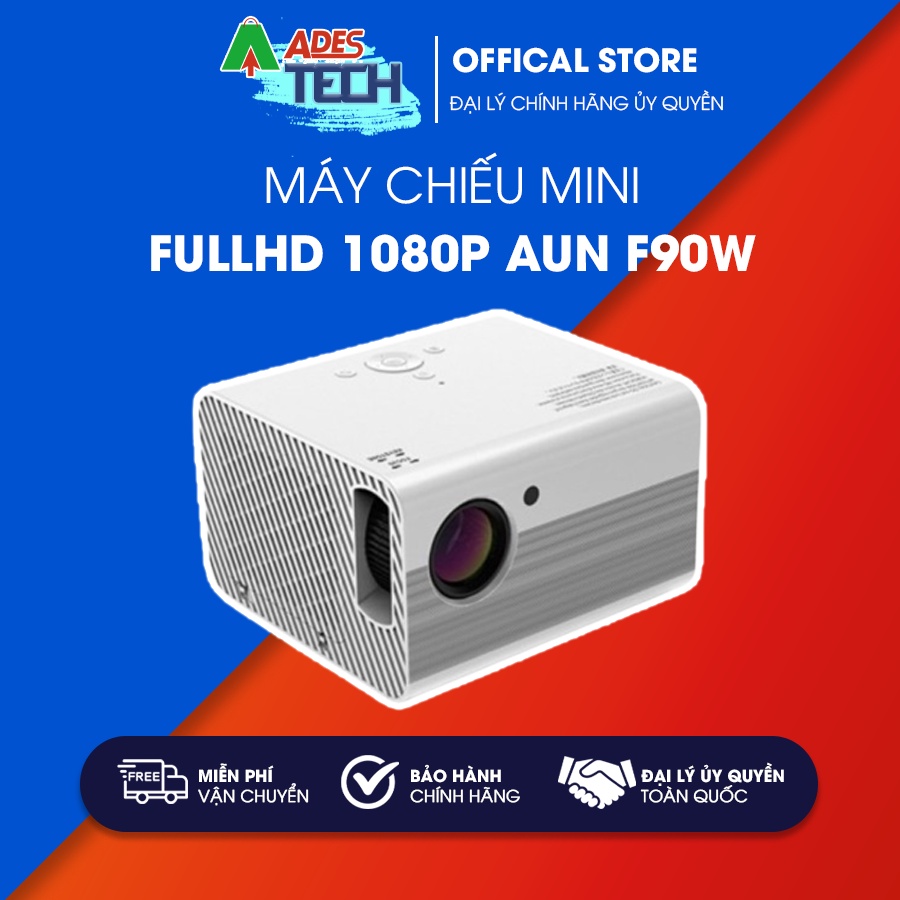 Máy chiếu mini Fullhd 1080p AUN F90w - BẢO HÀNH 12 THÁNG