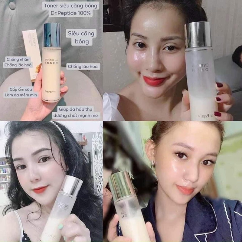 Nước hoa hồng Toner Pepti 30ml/180ml