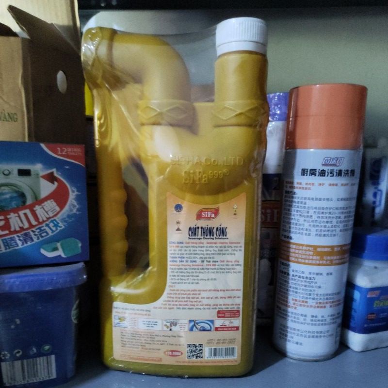 Thông cống sifa 999 1600gr mẫu mới cực mạnh