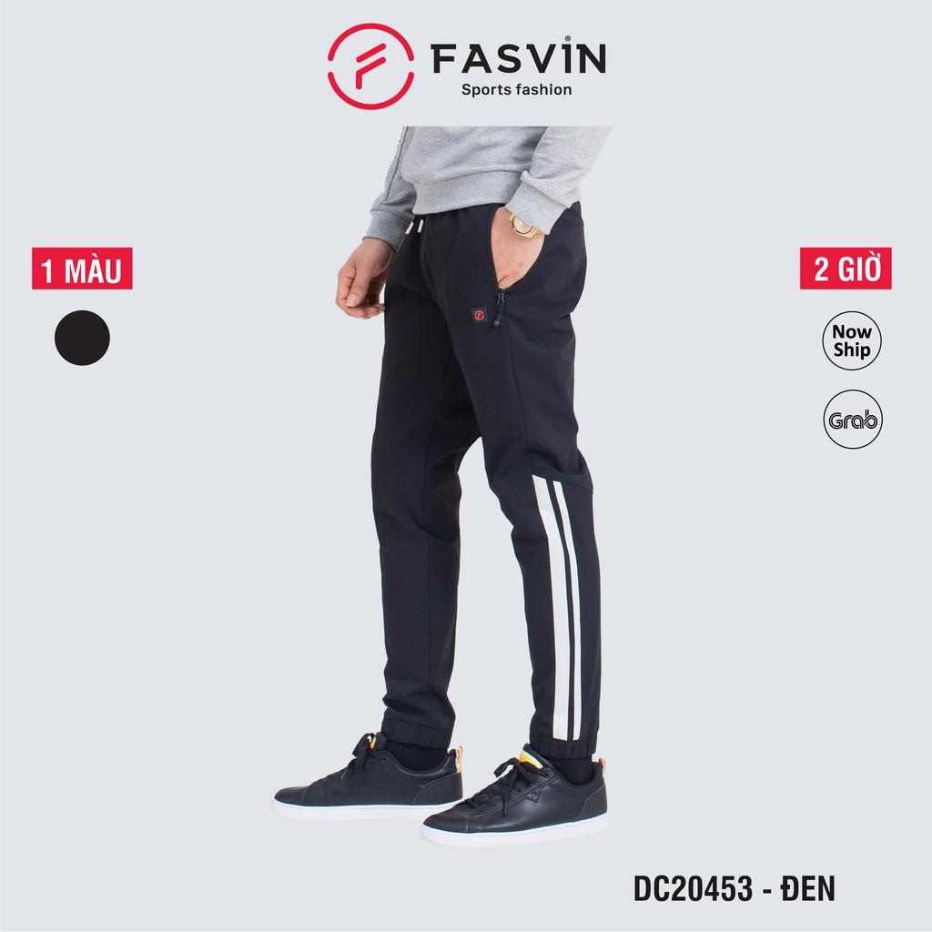[Mã FAMALLT5 giảm 15% đơn 150K] Quần dài thể thao nam Fasvin DC20453.HN vải gió chun 01 lớp dầy dặn co giãn thoải mái
