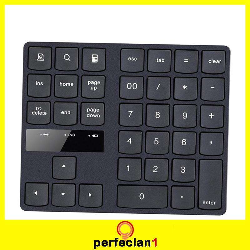 Bàn phím số không dây bluetooth 2.4GHz 35 phím cho Laptop/PC