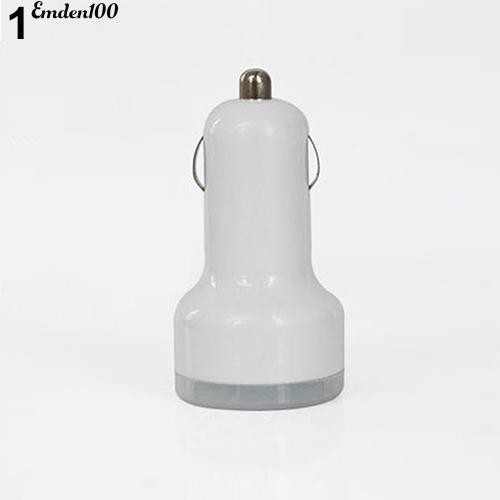 Tẩu sạc trên xe hơi 2 cổng USB 5V 2.1A/1A