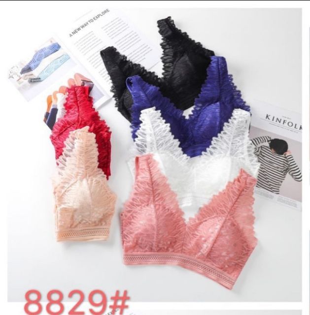 Áo lót ren khoét lưng, áo bra ren hưng