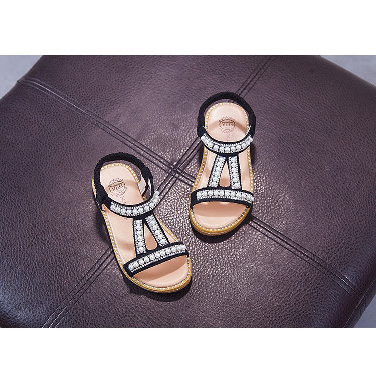 Sandal Quảng châu cao cấp cho bé gái đính hạt mã mới F11