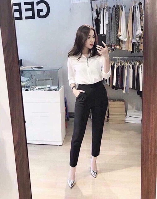 Quần tây baggy big size công sở xếp ly size 60-100kg