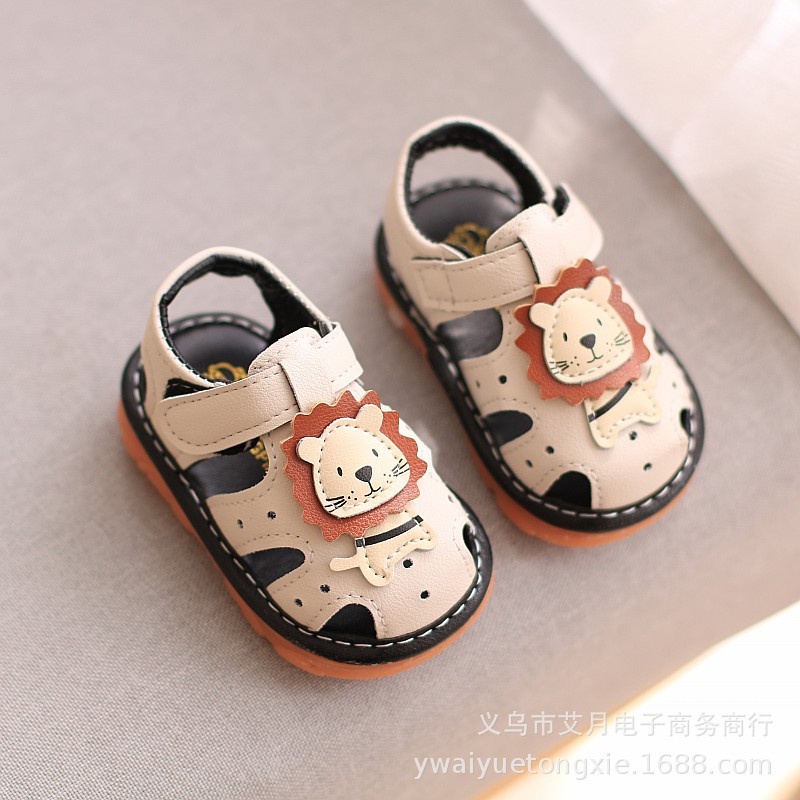 Siêu đẹp_ Rọ tập đi hình sư tử siêu cute cho bé 0-2 tuổi