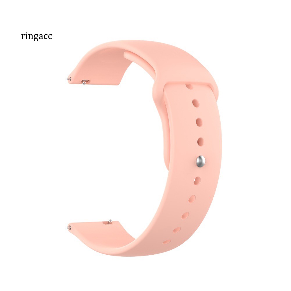 Dây Đeo Đồng Hồ Thay Thế Bằng Silicon Màu Trơn 18mm Cho Xiao-mi Smart Watch | BigBuy360 - bigbuy360.vn