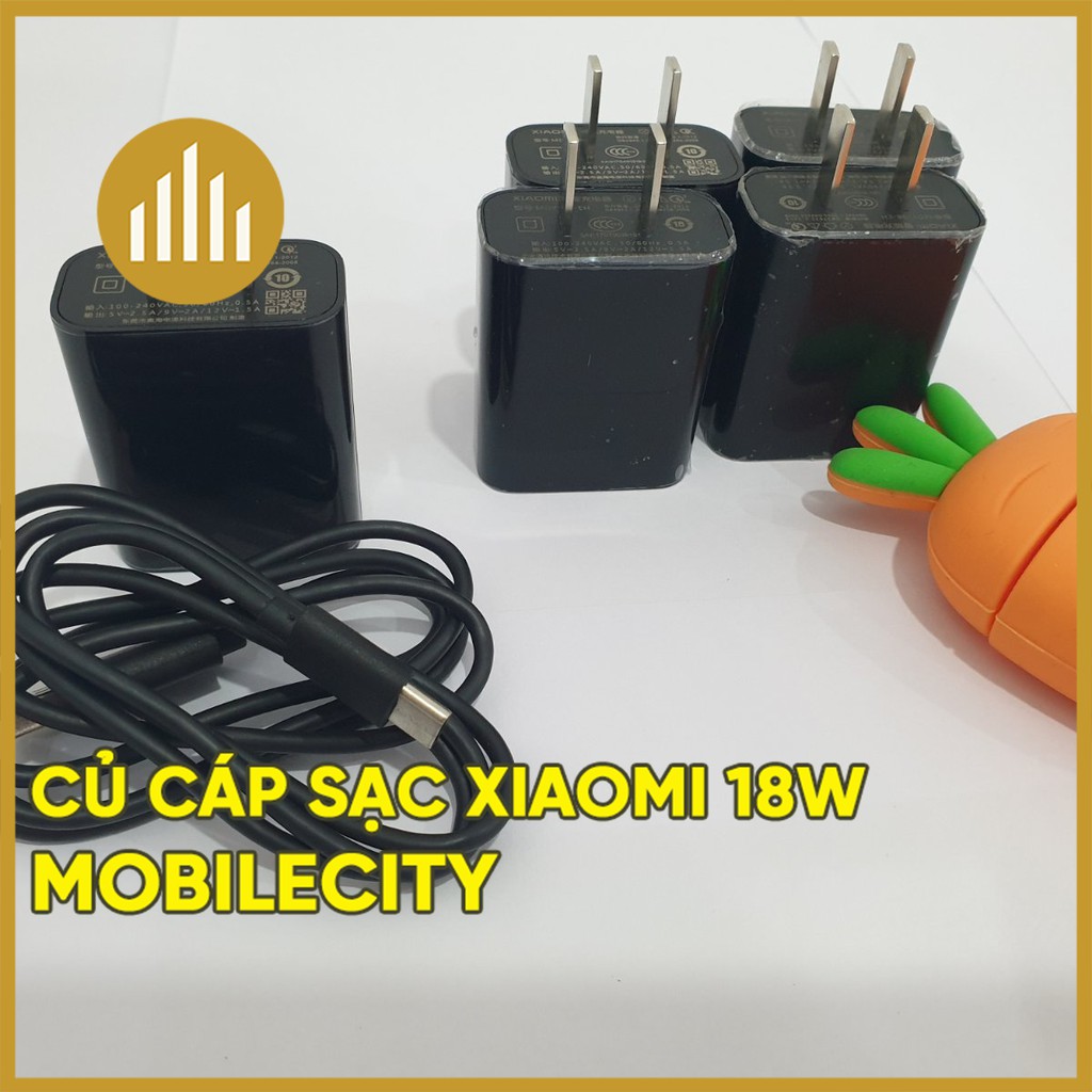 Cáp, củ sạc nhanh Xiaomi 18W, 27W, 30W, 33W, 45W - [Giá rẻ tại Hà Nội, Tp.HCM, Đà Nẵng - MobileCity]