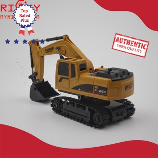 Xe múc bánh xích điều khiển gầu múc như thật