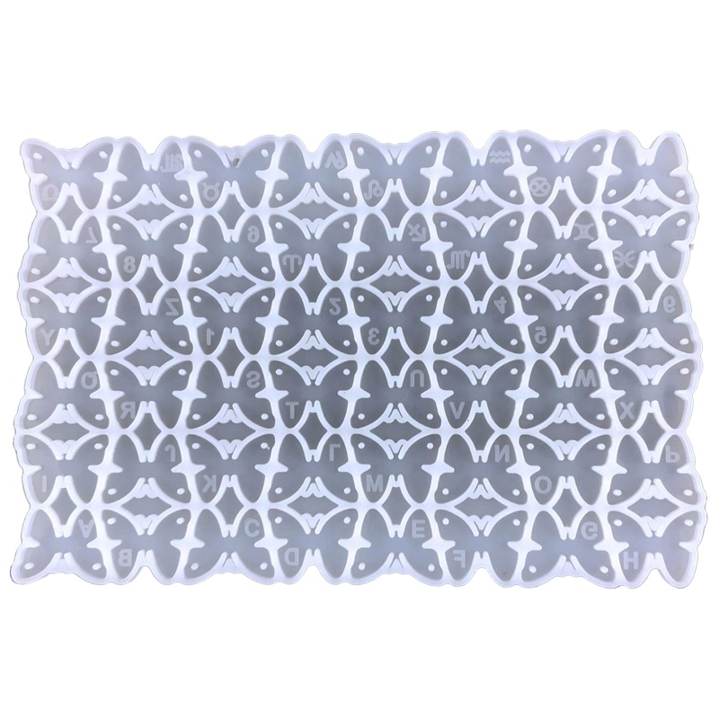 Khuôn Silicone Làm Mặt Dây Chuyền Hình Trái Tim