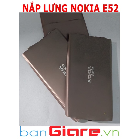 NẮP LƯNG NOKIA E52 MÀU NÂU