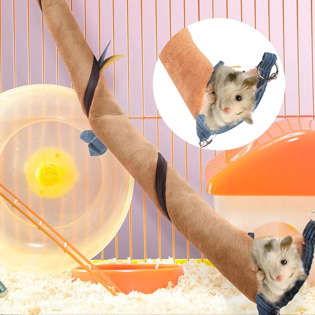 GIOVANNI Võng Treo Mềm Ấm Áp Cho Chuột Hamster