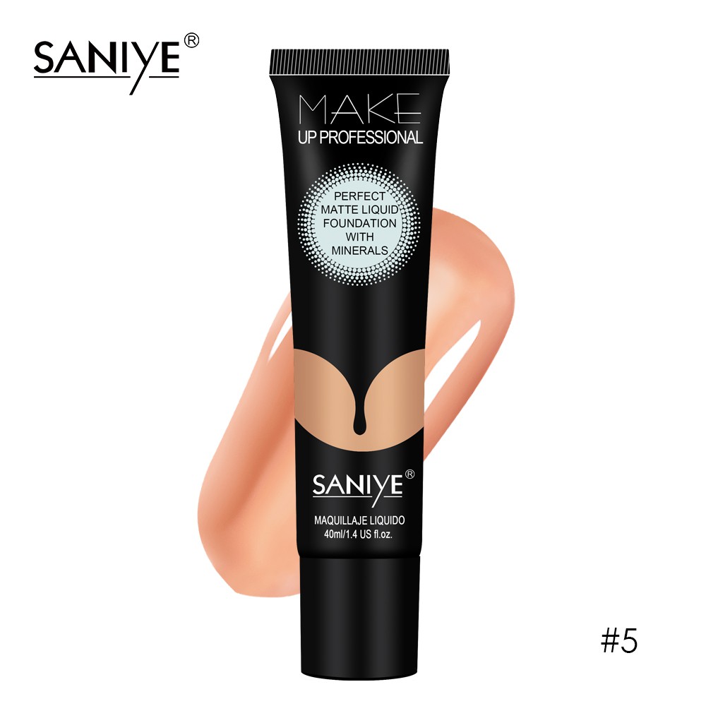 Kem Nền Dạng Lỏng SANIYE R1184 Giúp Che Khuyết Điểm 40ml | BigBuy360 - bigbuy360.vn