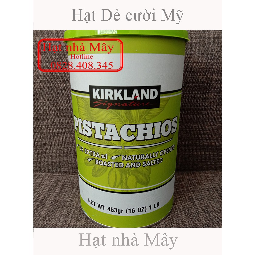 Hạt dẻ cười Mỹ Kirkland 454g [ Mẩu mới ] [ Tặng 1 hộp 10 gói chia SHOTS ] [ Bán Lẻ Giá Sỉ Tốt Nhất ]