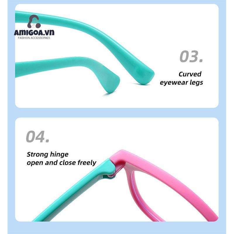 Mắt Kính Chống Ánh Sáng Xanh Thời Trang Cho Bé