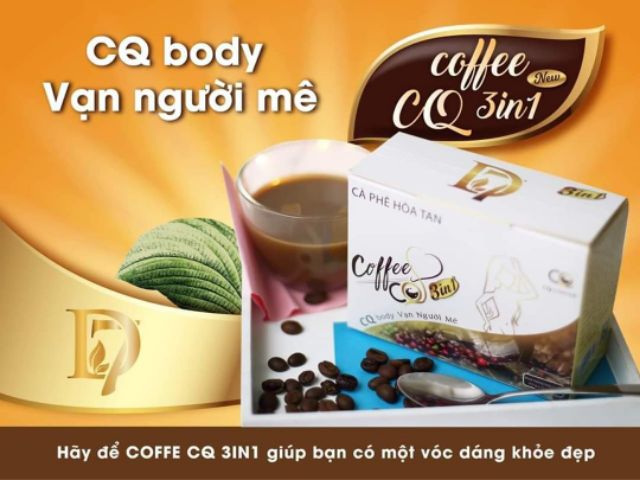 CAFE 3IN1 G.I.Ả.M 3-5KG 10 NGÀY tặng 10 viên detox