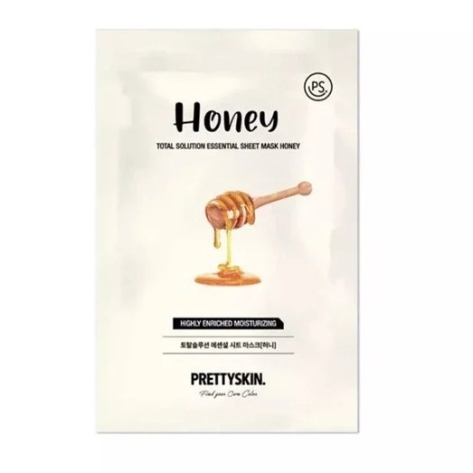 Mặt nạ dưỡng da PrettySkin dưỡng ẩm Total Solution Essential Sheet Mask 23g NPP Shoptido