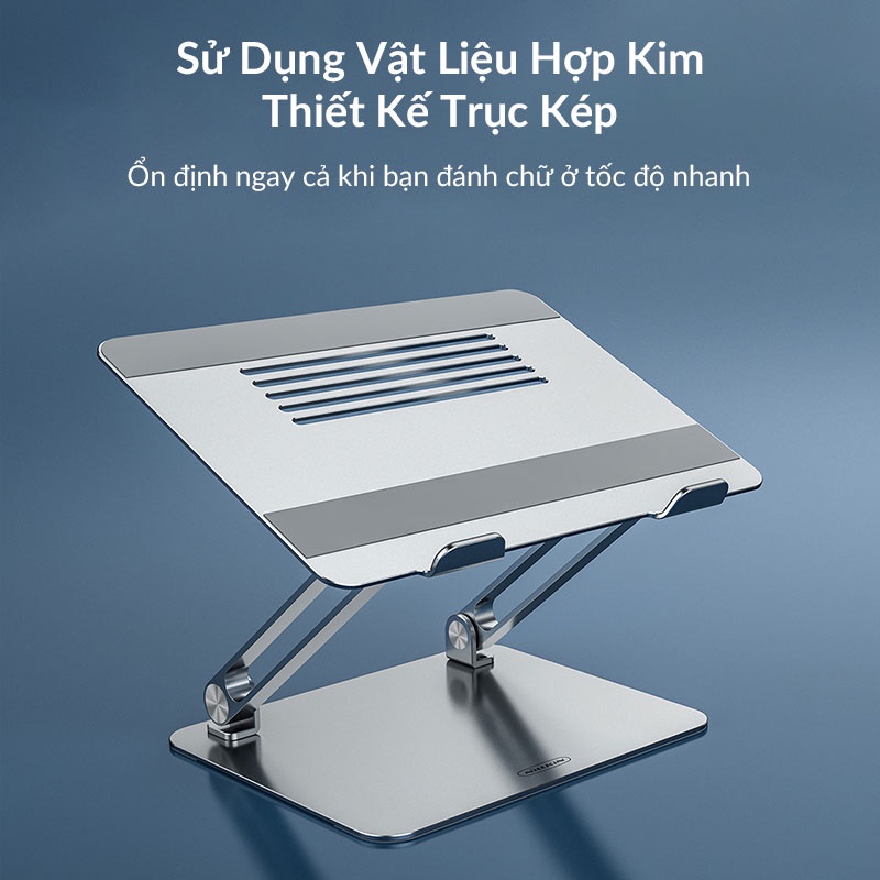 Đế Tản Nhiệt Laptop Nillkin ProDesk Adjustable Stand Thiết Kế Gấp Gọn, Điều Chỉnh Linh Hoạt, Phù Hợp Máy 13 - 17 inch