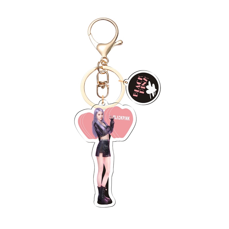 Tmdbyx Móc Khóa Acrylic Mực In Hình Nhóm Nhạc BLACKPINK