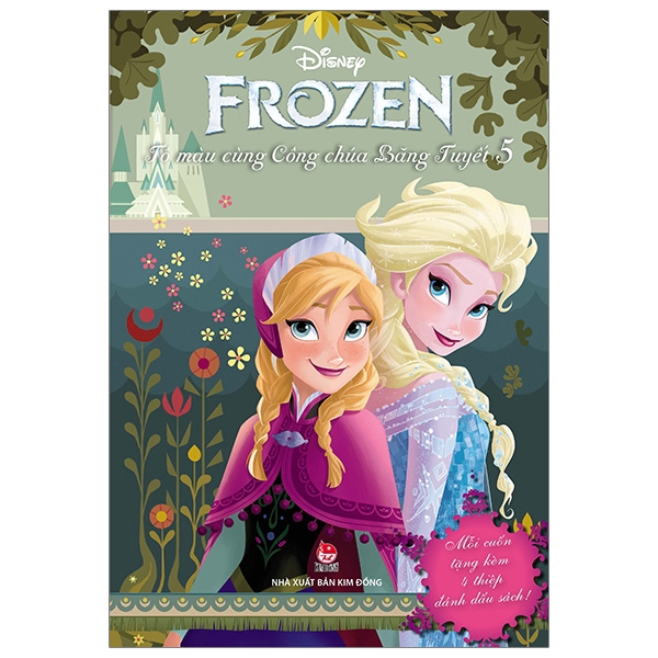 Sách - Frozen - Tô Màu Cùng Công Chúa Băng Tuyết (Quyển 5) (Tái Bản 2019)