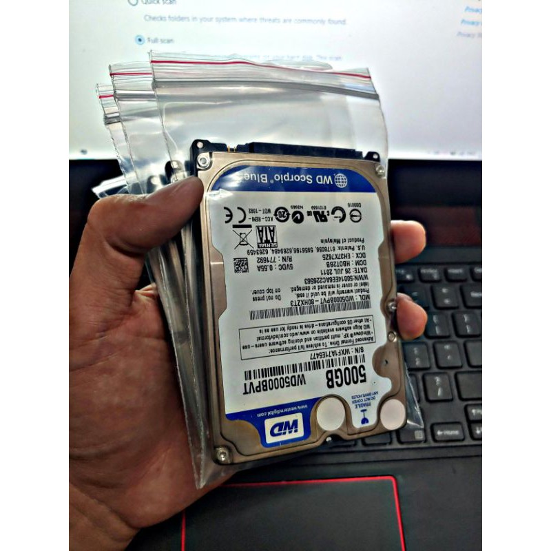 Ổ cứng HDD laptop 2.5" 160GB - 250GB - 320GB - 500GB ( Hàng bóc máy )