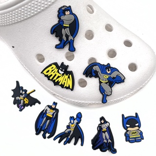 Phụ Kiện Trang Trí Giày Dép/Xăng đan/Giày Phong Cách anime Batman Croc Độc Đáo