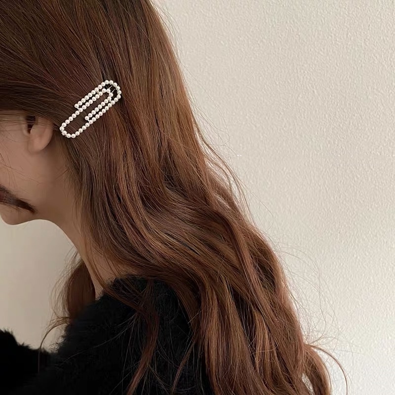 Kẹp Tóc Đính Ngọc Trai Xinh Xắn Thời Trang 19A1257