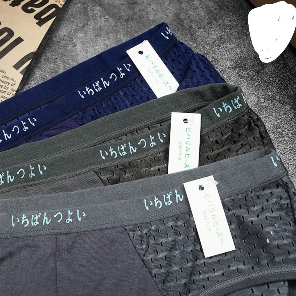 Quần lót nam tam giác MUJI Nh.ật thông hơi cao cấp GIÁ Sỉ