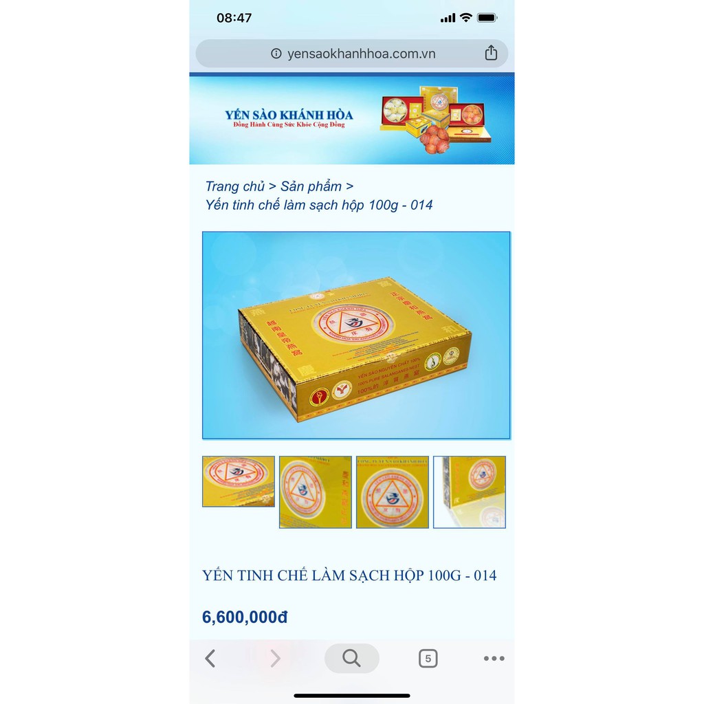 Yến sào Khánh Hòa