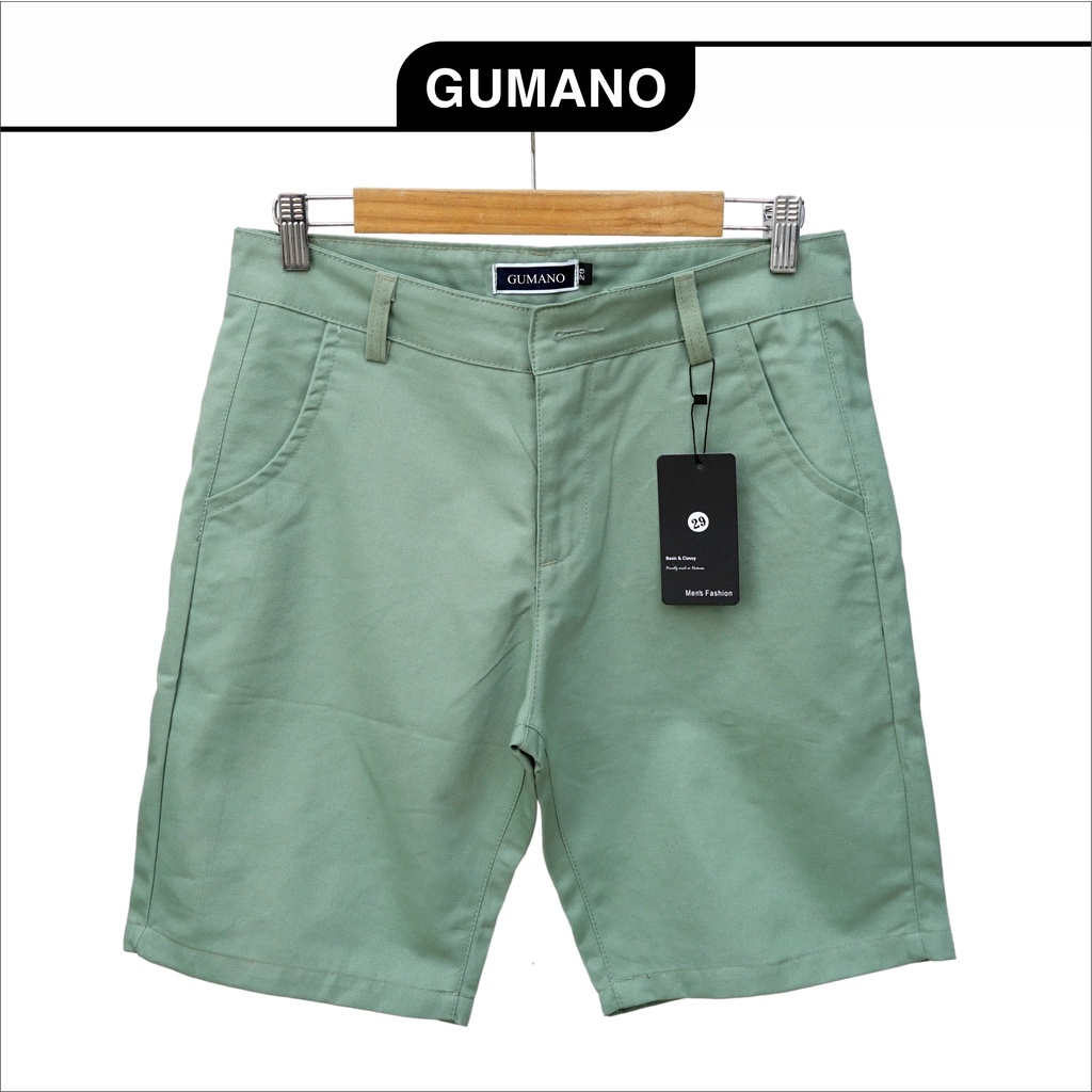 Quần Ngố Nam Quần Short Nam Kaki GUMANO Mềm Mịn  6 Màu Trẻ Trung Phong Cách Hàn Quốc
