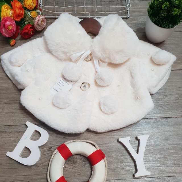 Áo choàng lông cao cấp hàng Quảng Châu size 8-16kg