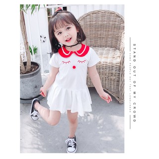 2 - Set bộ bé gái babydoll mùa hè xinh xắn, babydoll bé gái - HG069
