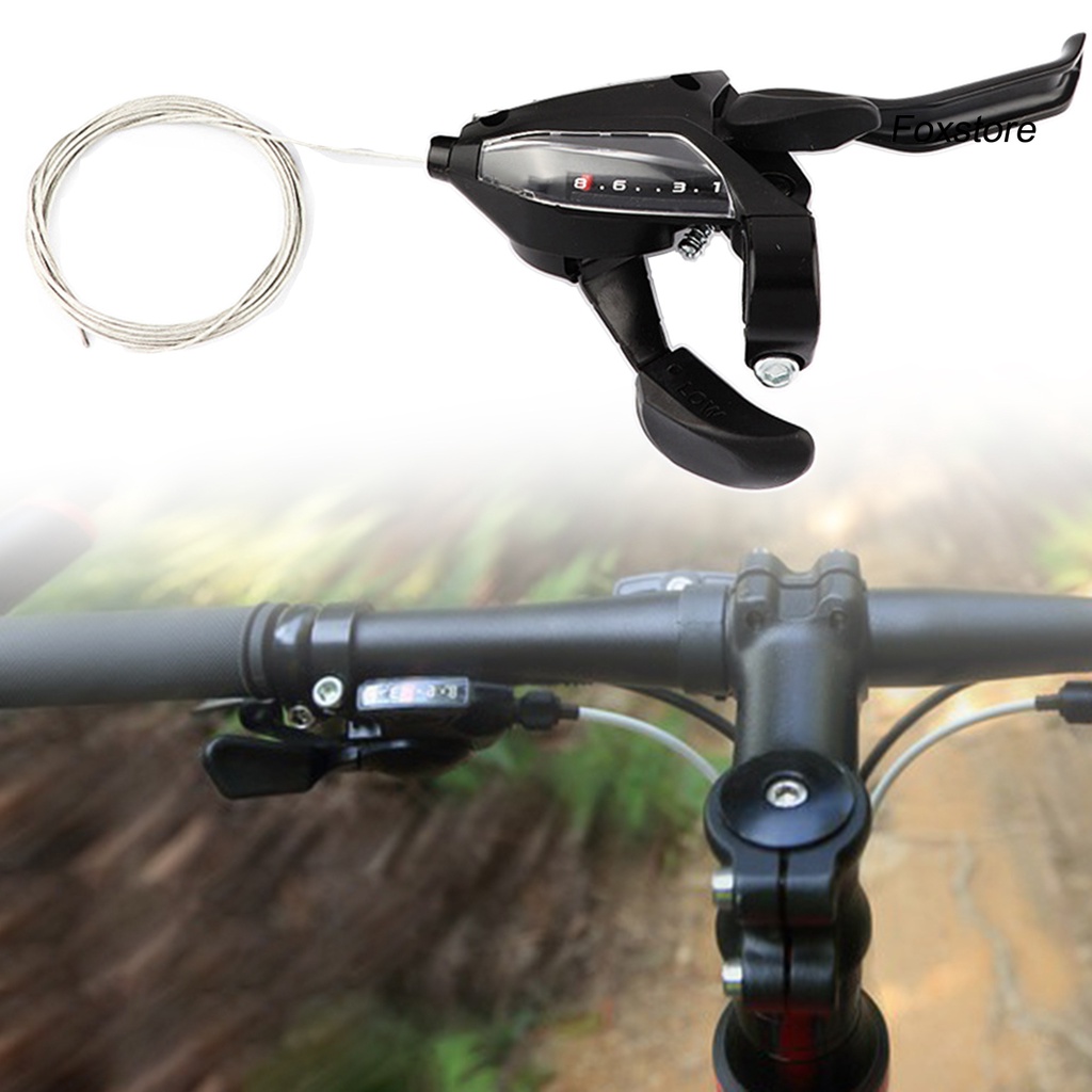 【FS】EF500 Trigger Shifter Single 3/7/8 Left Speed Corrosion Resistant ABS Sensitive Derailleur Bike Brake for MTB