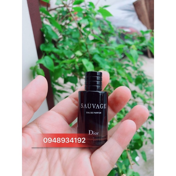 Nước hoa nam Dior Savega EDP 10ml ( hàng đức đủ bill)